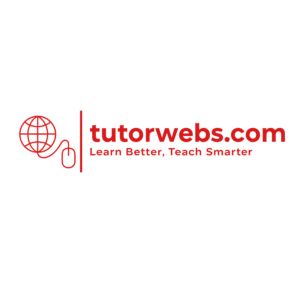Tutor Webs  Logo