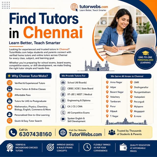 Biology Tutor in Chennai for Class 12 Students
